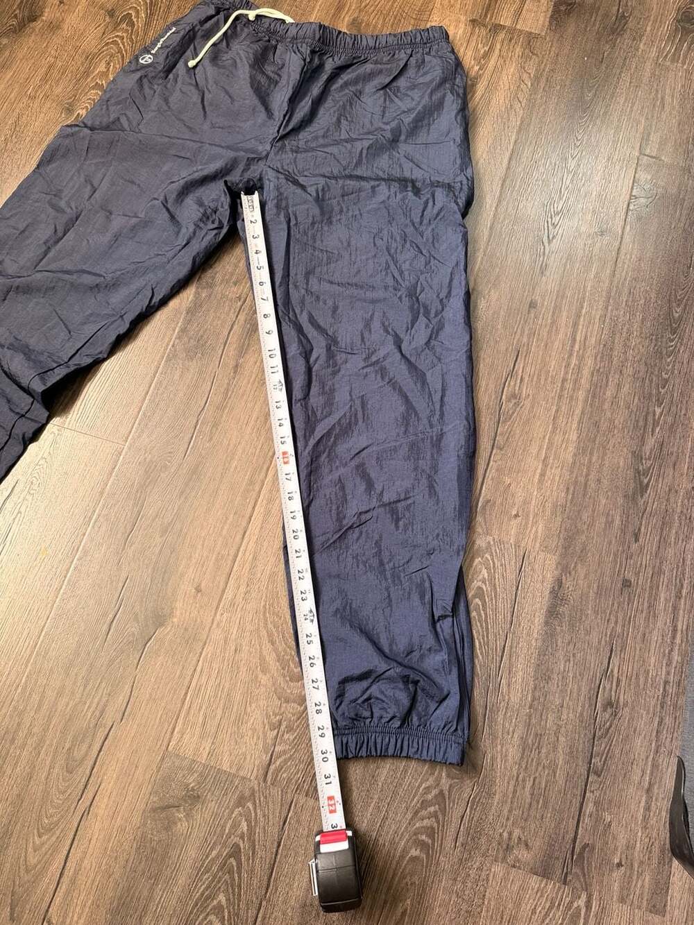 Vintage Sergio Tacchini Blue Windbreaker Track Pants Size 38 - Picture 3 of 7